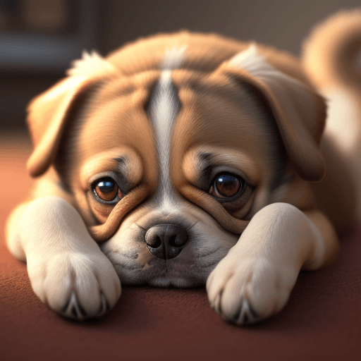 AI generated: cute dog, 4k
