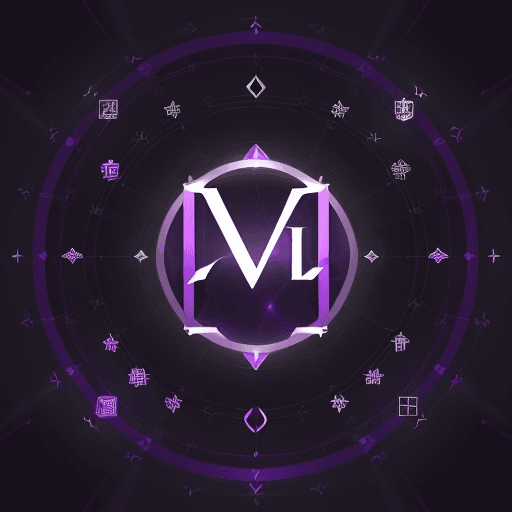 AI generated: Develop a sophisticated logo for MLDev World, harmoniously blending the initials 'MLDev' with symbol...