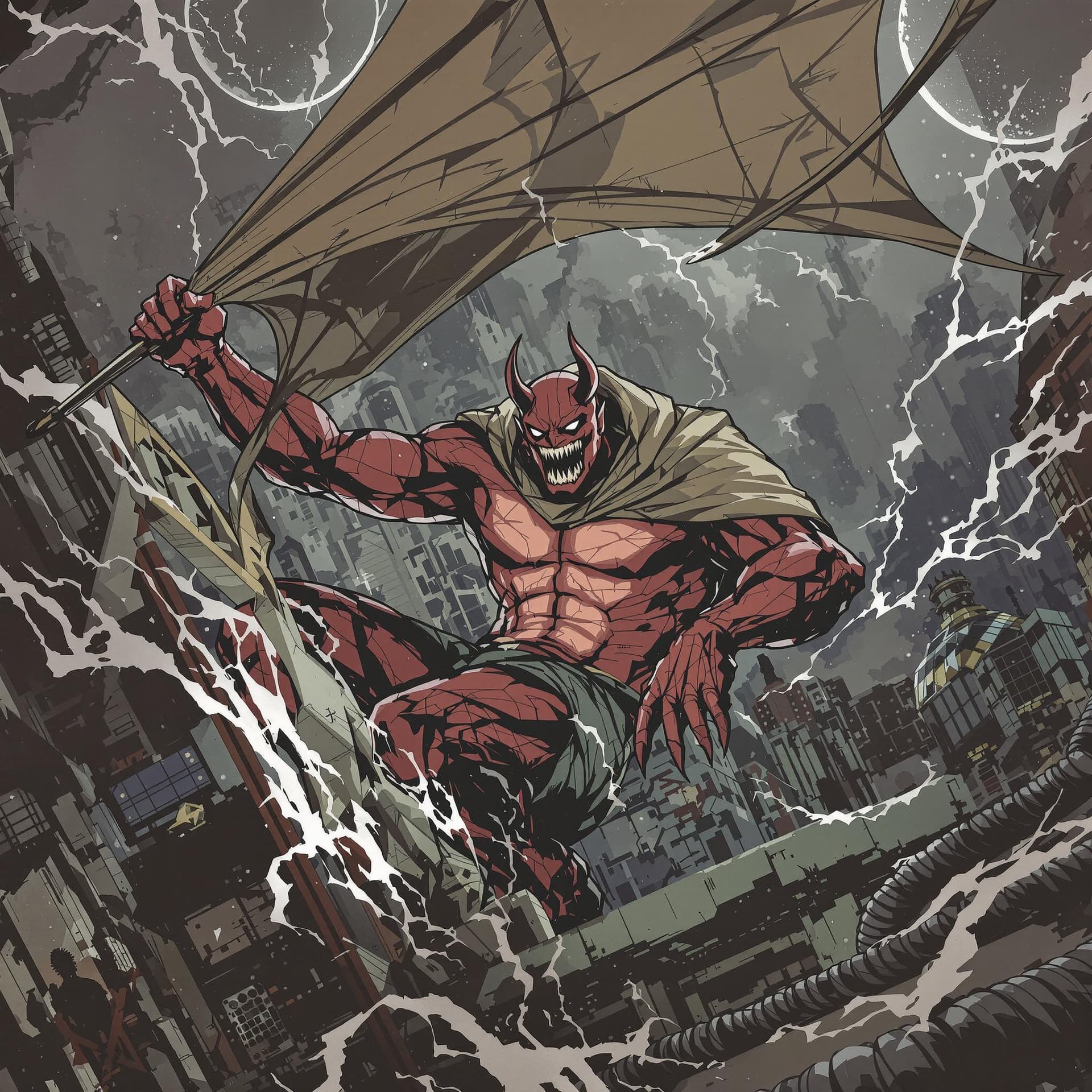 AI generated: Daredevil 