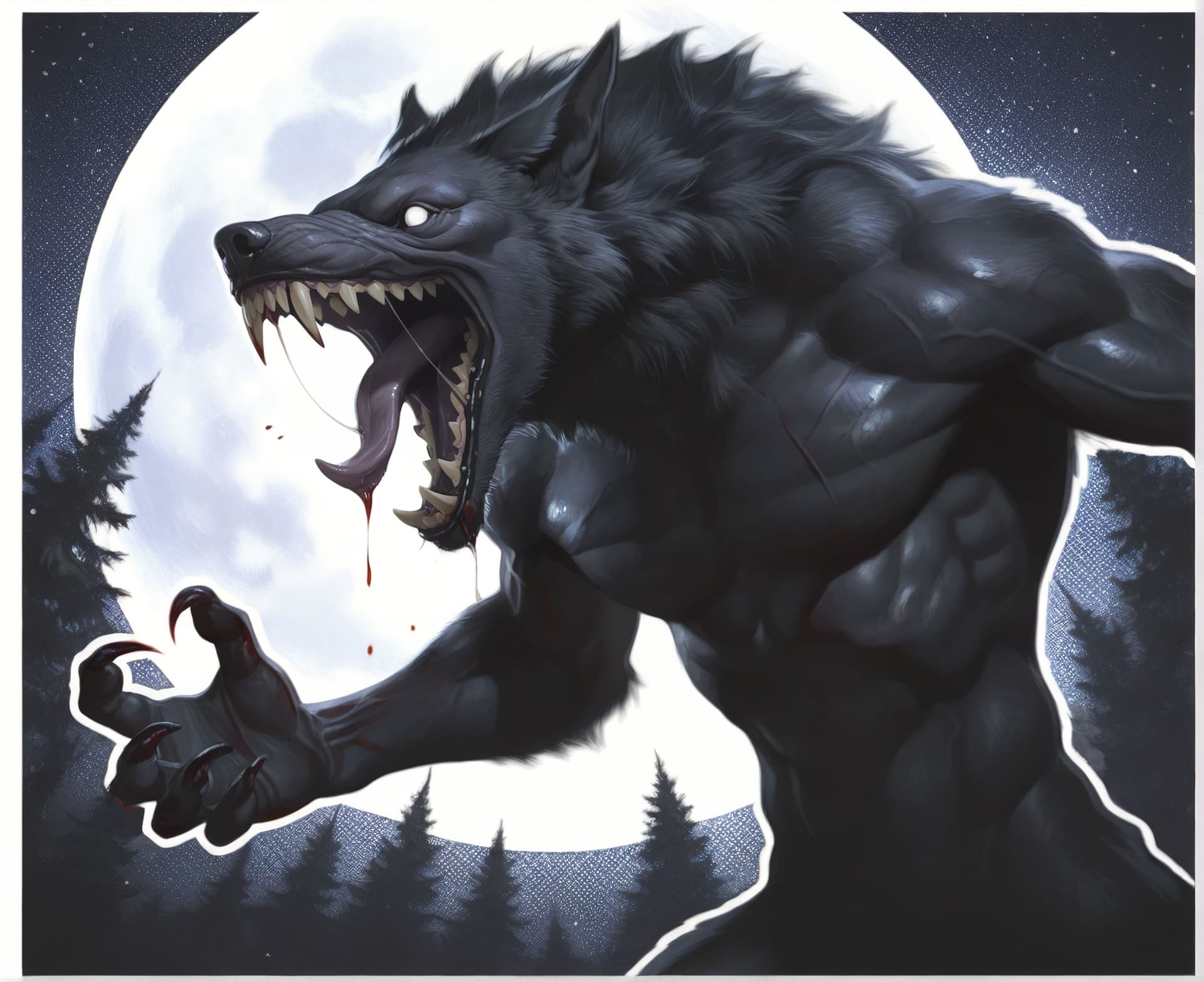 Werewolf for [PonyXL|Illustrious] - Image 5