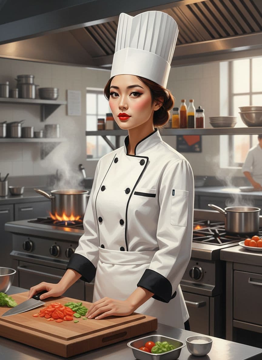 AI generated: chief cook