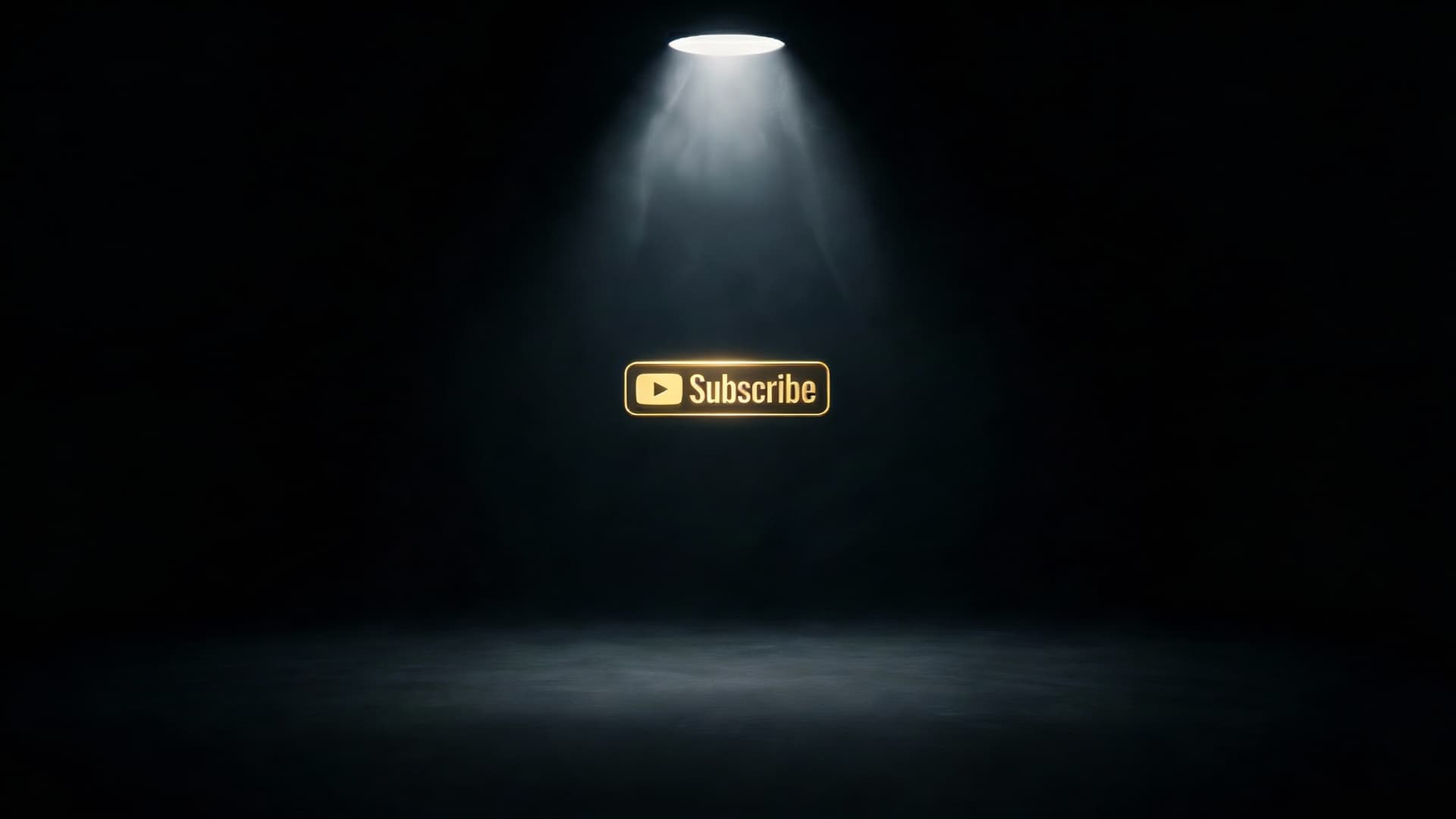 AI generated: A cinematic, high-quality rendering of a YouTube "Subscribe" button glowing gold. (Style tags...)