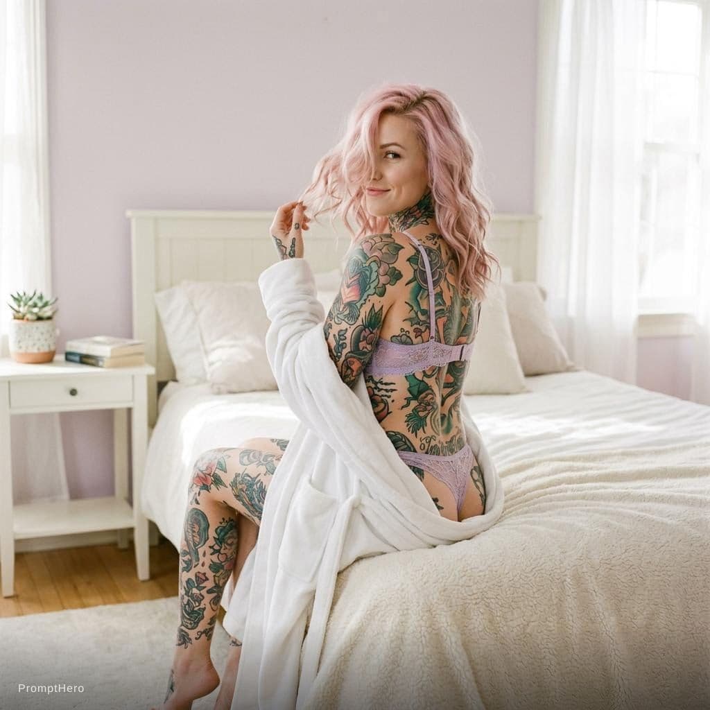 AI generated: An extremely detailed,high-resolution,full shot photograph of a fit and trim,pale ivory skin woman w...