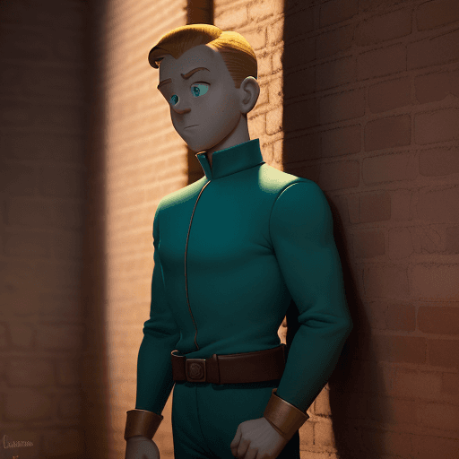 AI generated: absurdres, (((masterpiece) )), best quality, a handsome Tintin from til cartoon with chiseled featur...