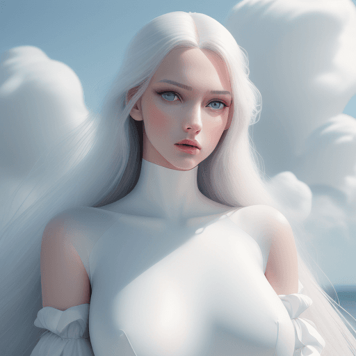 AI generated: Hyper realistic eye level, ChromaV5, Realistic Vision, mannequin femme vogue, perfect face, harmony,...