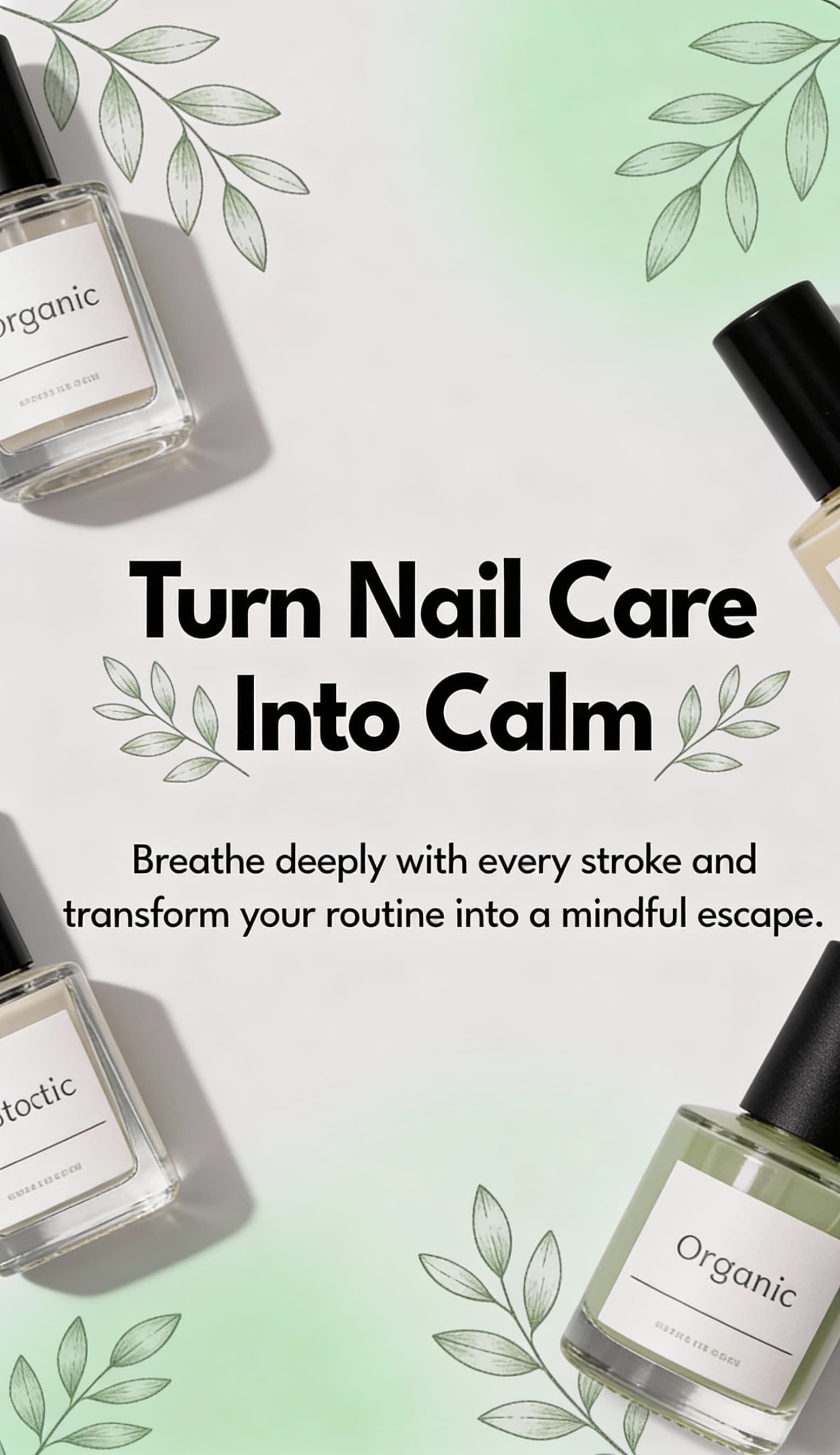 AI generated: Organic and non-toxic nail care products are transforming the beauty landscape. These products offer...