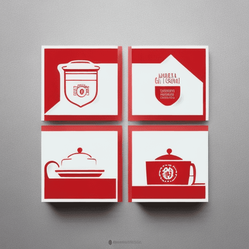 AI generated: Identidade Visual Profissional para uma empresa de utensílios de cozinha e casa chamada 'EB Tudo pra...