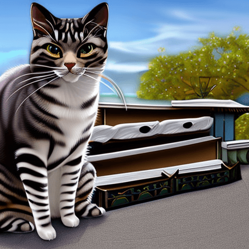 AI generated: Beautiful cat girl. Cat ears. Cat tail. Beautiful face. Beautiful eyes. Slender body.(In the light a...