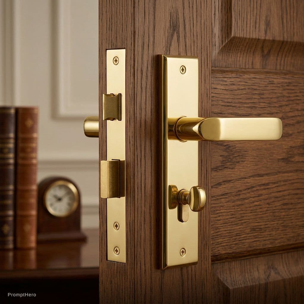 AI generated: Photo of a good lock model
