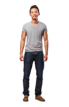 AI generated: photo of a handsome guy with giant Bulges in pants