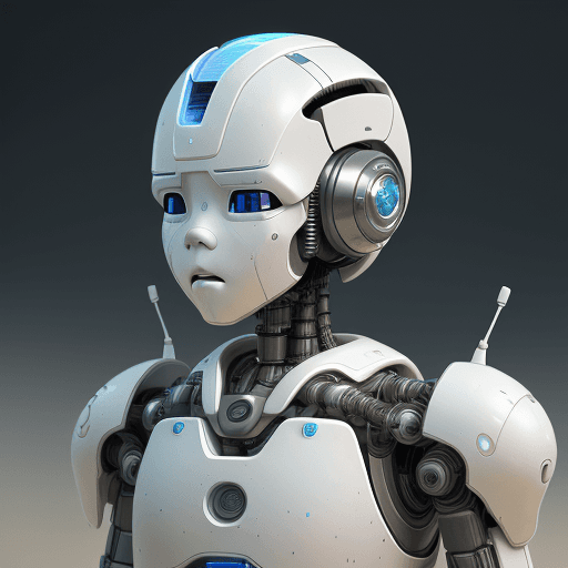 AI generated: A robot boy with supercool realistick white color, 4k, hyper realistic, focused, extreme details, un...