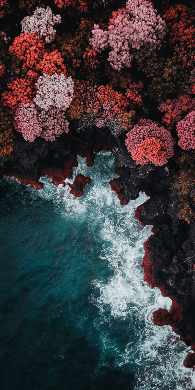 AI generated: Ethereal Landscape --chaos 5 --ar 1:2 --style raw