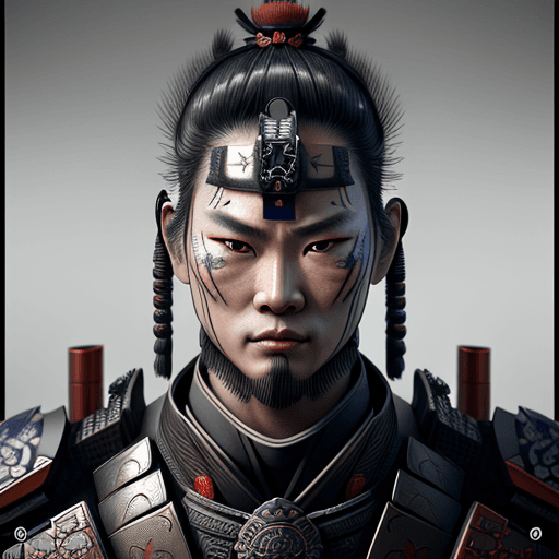 AI generated: samurai , ashikaga, cyborg, intricate artwork . octane render, trending on artstation,t symmetrical ...