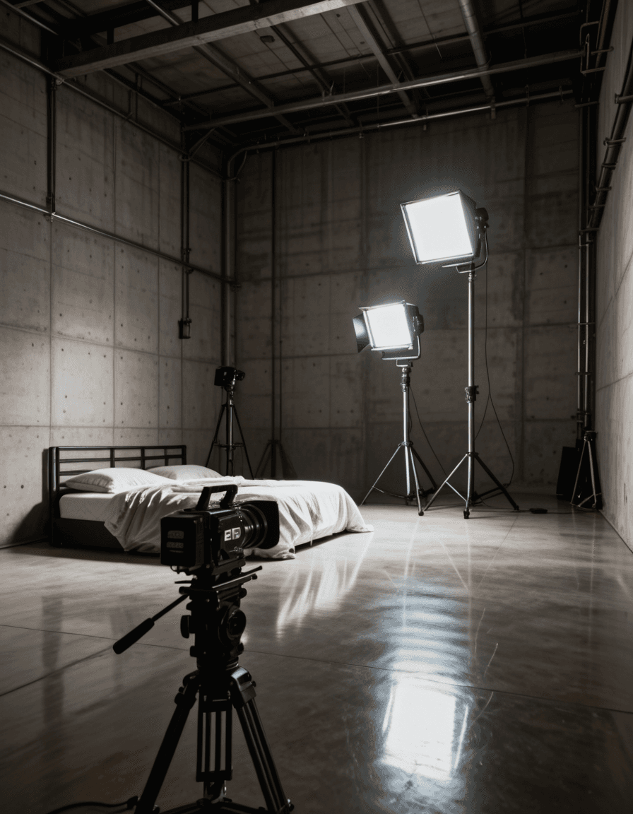 large industrial studio illu