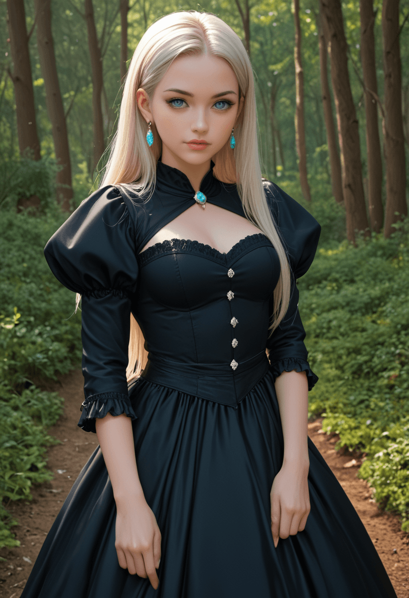 AI generated: a professional photo of the most beautiful girl in the world,with extremely long hair very light red...