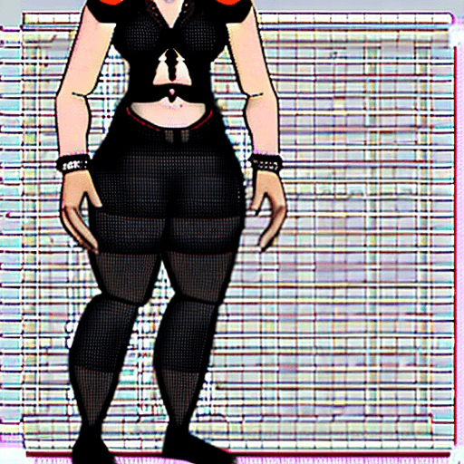 AI generated: Jaiden animation, bloated belly, thight clothes