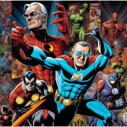 AI generated: comic book art, superhero, highly detailed, in the style of Stan Lee --ar 1:2 --stylize 700 --weird ...