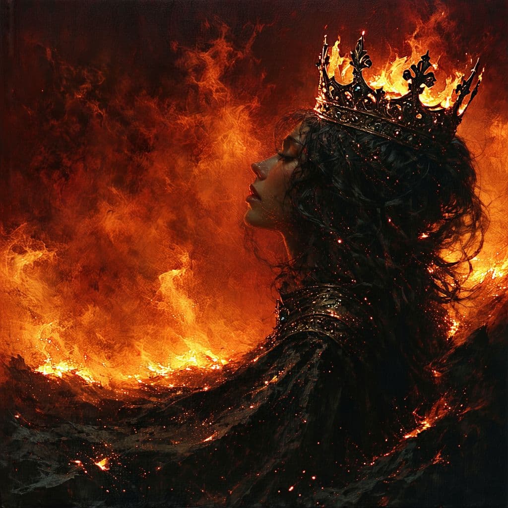 AI generated: Dreamscape Estilo distópico Pintura impresionista Estilo puntillismo Estilo  Estilo gótico de un ret...