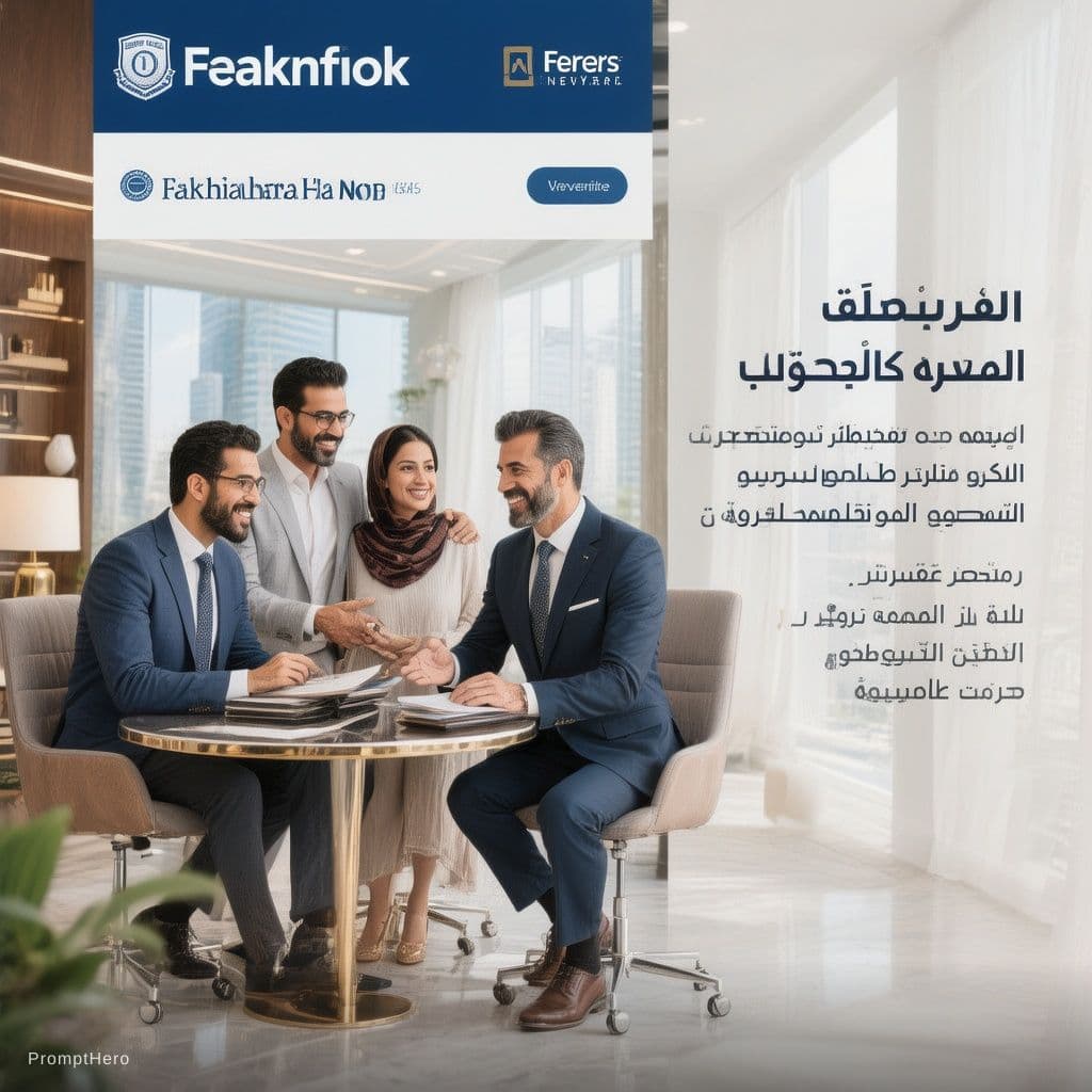 AI generated: Professional Facebook advertising banner for a banking loan service targeting Arab customers in Isra...