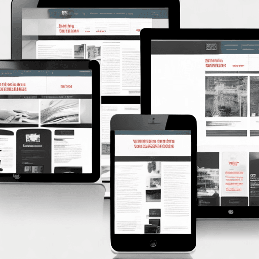 AI generated: Website wireframe