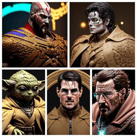 Gold Armor Portraits 1.5 RichStyle - Image 3