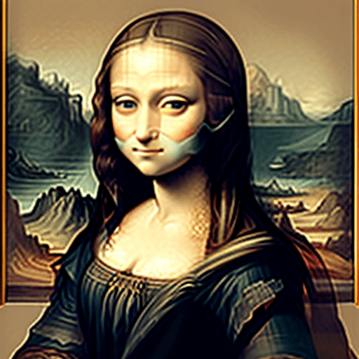 AI generated: monalisa