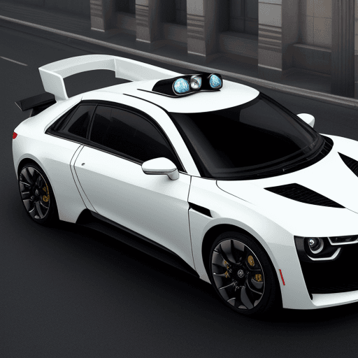 AI generated: future car