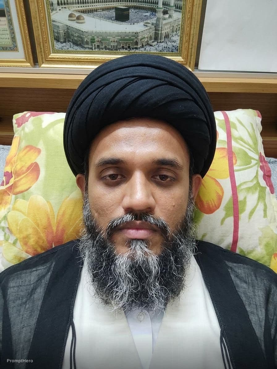 AI generated: make this man with ayatolah costume and beard
