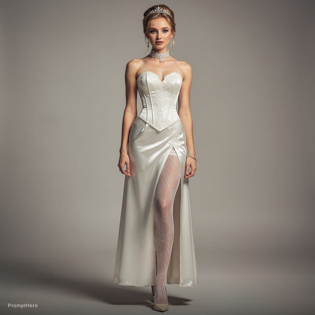 AI generated:  photography realistic. very young girl belarussian princess, oiled body, flat chests, narrow body, ...