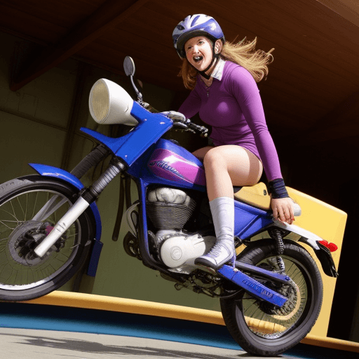AI generated: Chrissie Mayr riding a dildo
