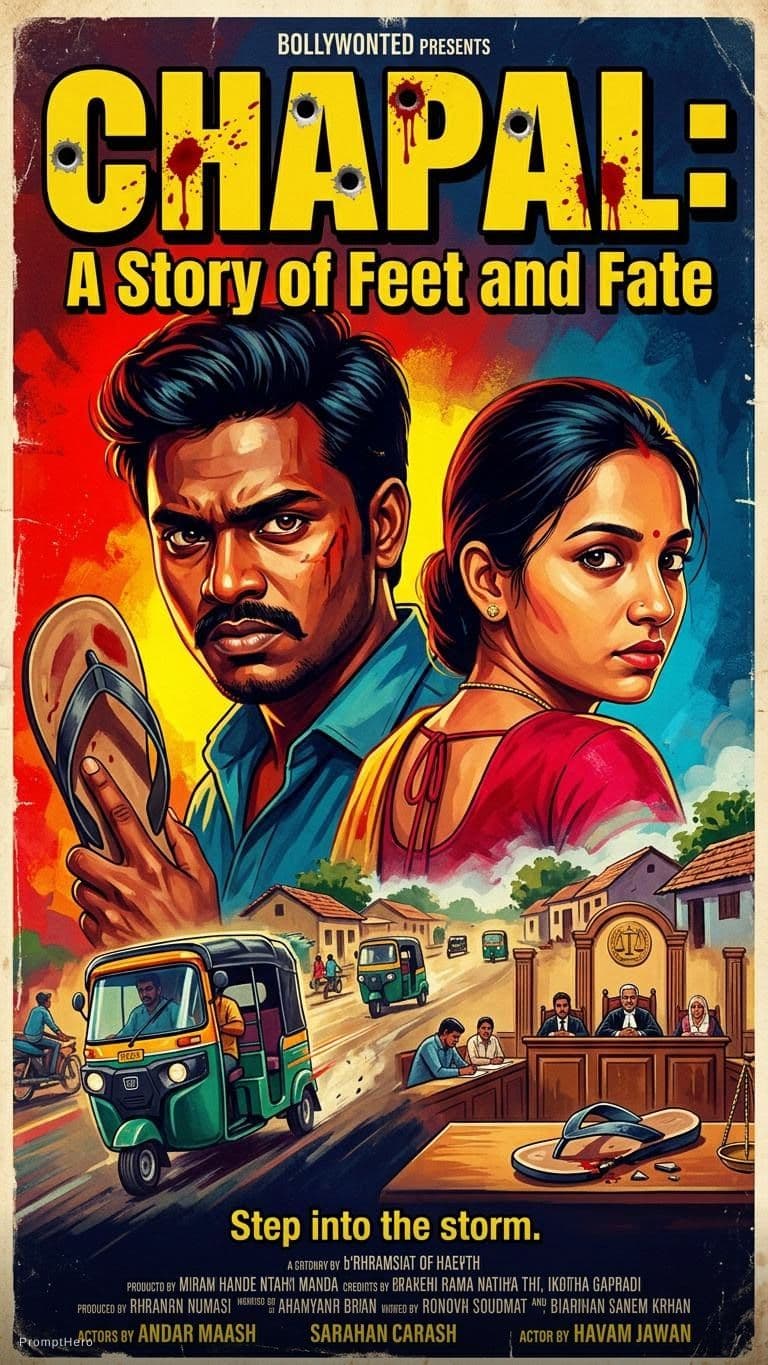 AI generated: Chappal Indian posterChappal Indian poster