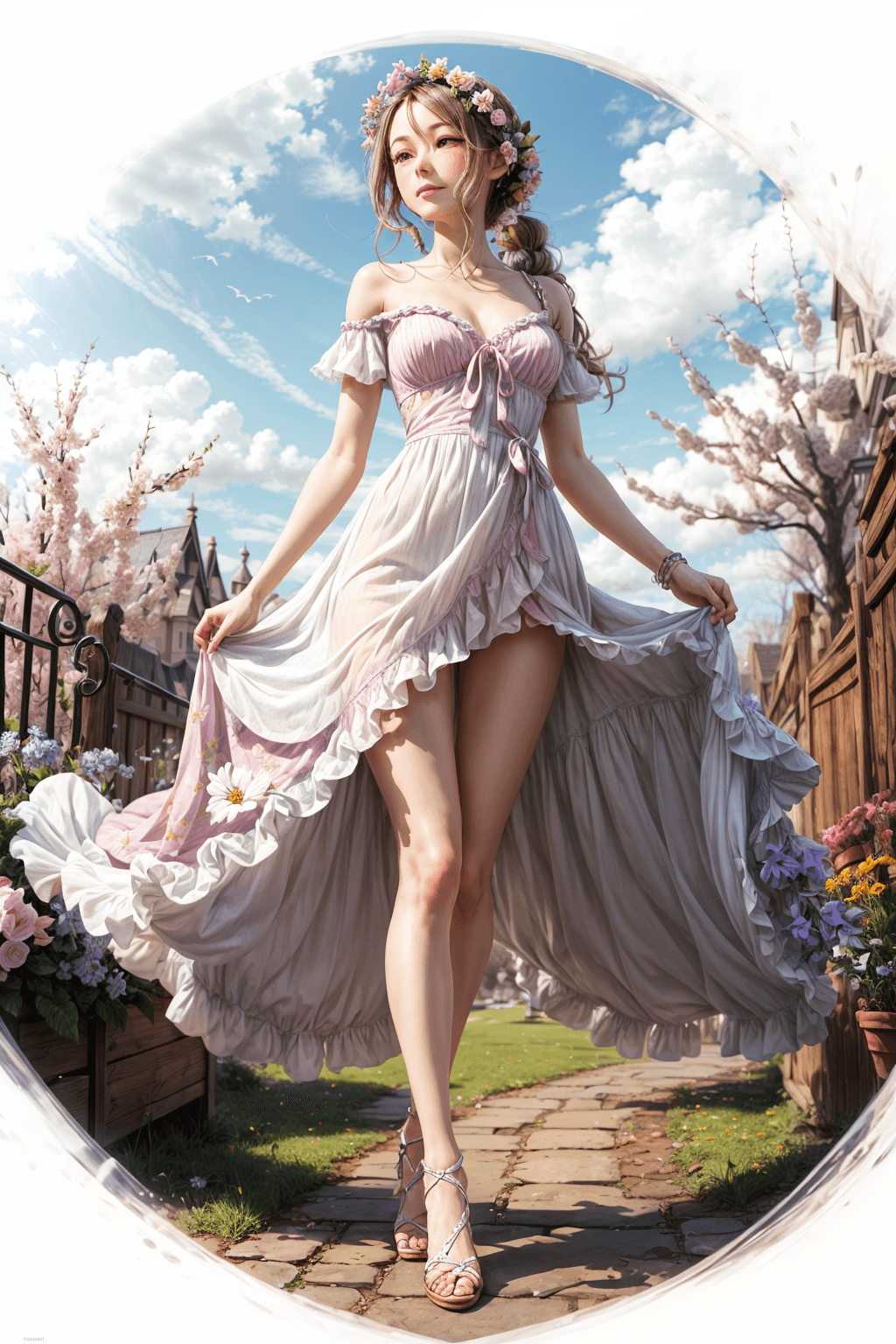 AI generated: The personification of springtime <lora:add_detail:1>