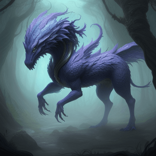 AI generated: a fantastical creature that blends the best of human, animal, and mythical traits
