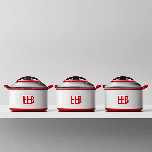 AI generated: Create a clean, modern and professional brand identity for a homewares and kitchenware company calle...