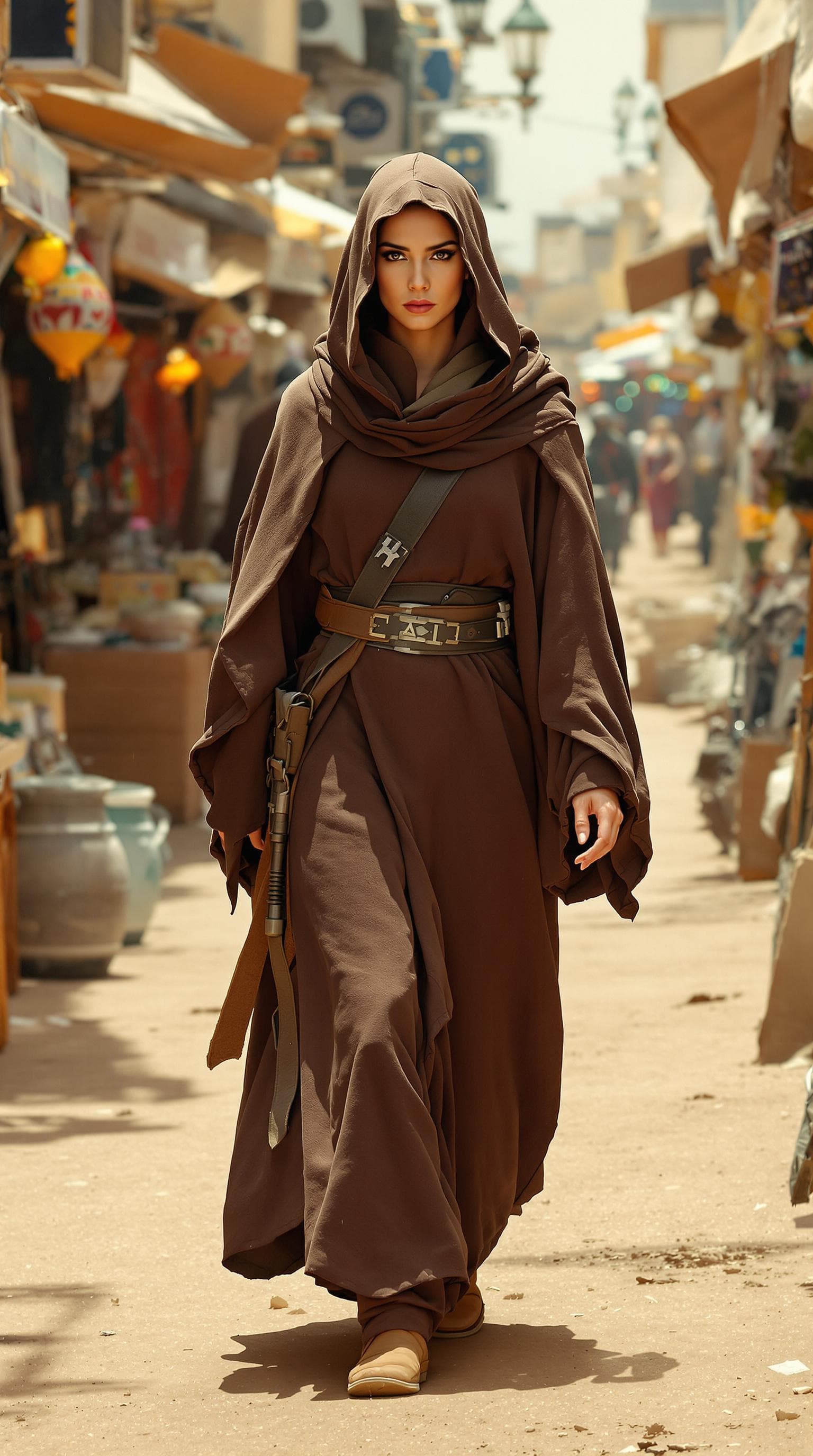 AI generated: A highly stylized photorealistic image. A cinematic marvel and fantasy film wonder from a Micheal Ba...