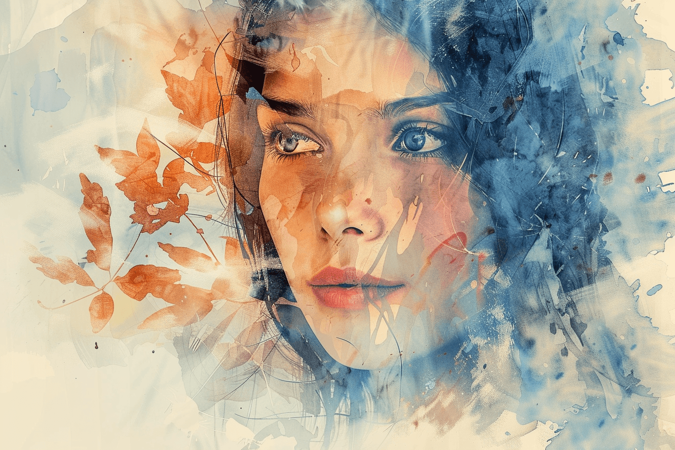AI generated: combinen digital techniques with the traditional watercolor look --ar 3:2 --v 6.0