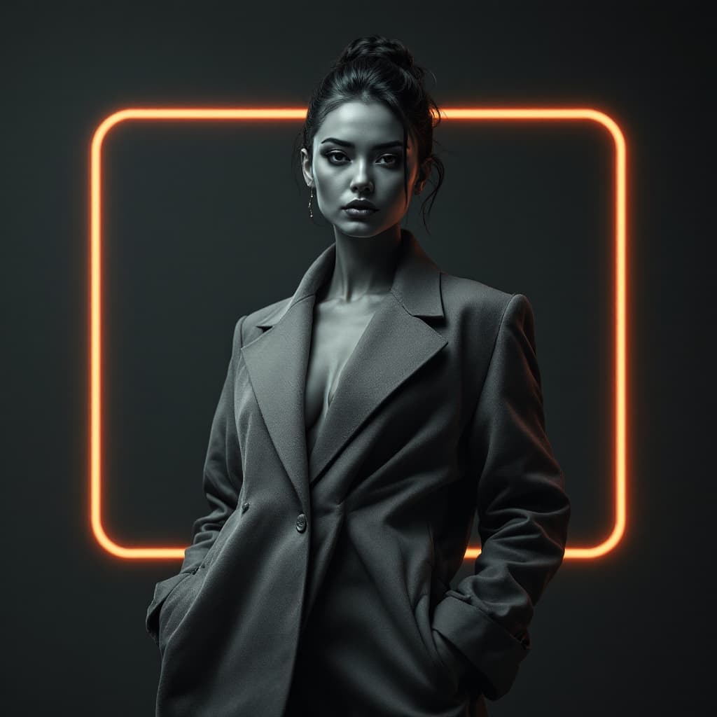 AI generated: una imagen que represente a la moda y el marketing 
