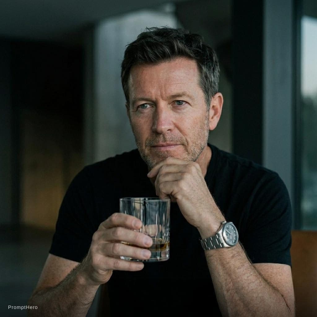 AI generated: Same character in every shot.

58-year-old successful entrepreneur.
Distinguished American appearanc...