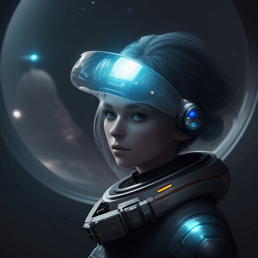 AI generated: high quality realtic, si-fi, fantasy, space-headhunter, 8k 