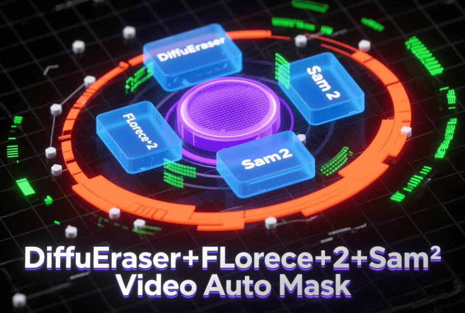 DiffuEraser+FLorece+2+Sam2 Video Auto Mask