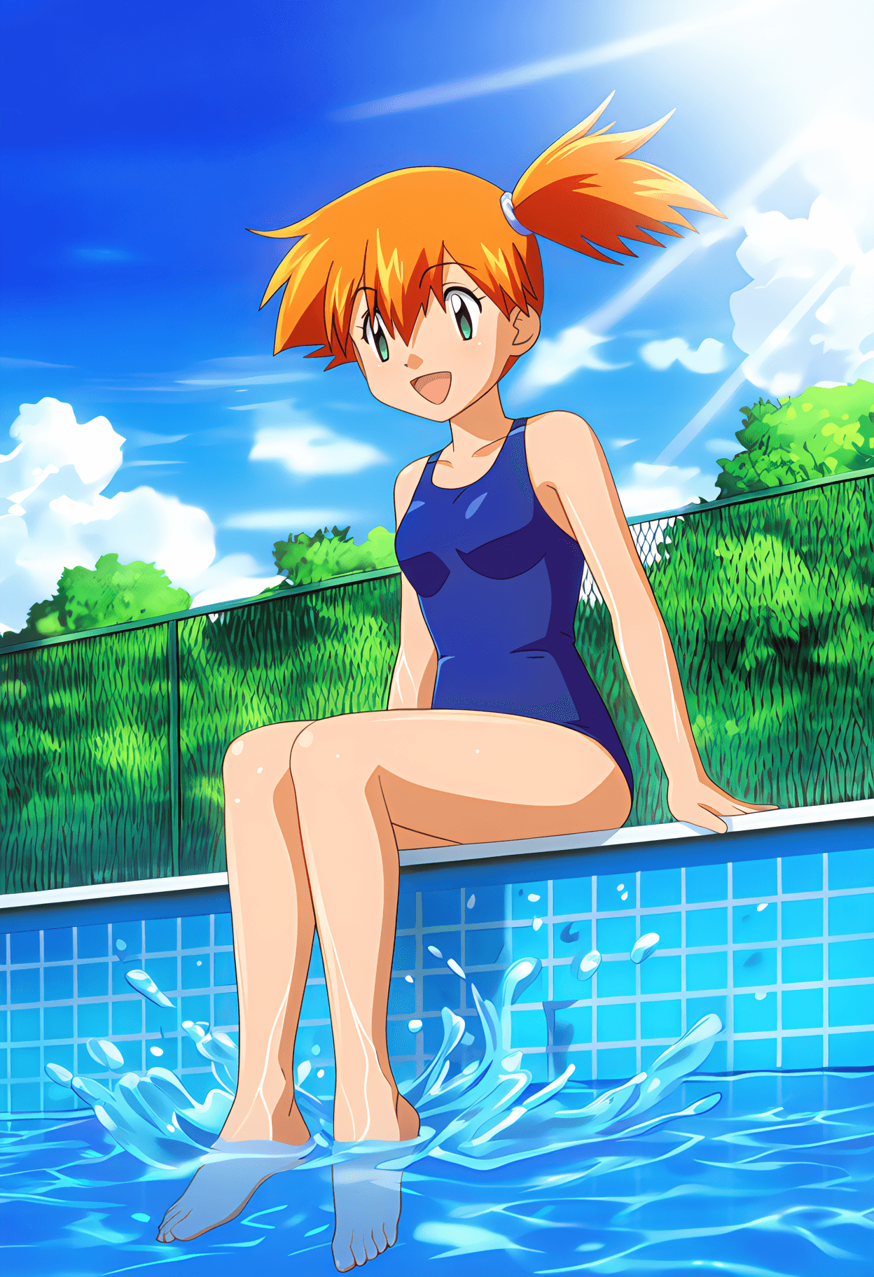 Retro Misty - Pokemon [Commission] - Anima Update