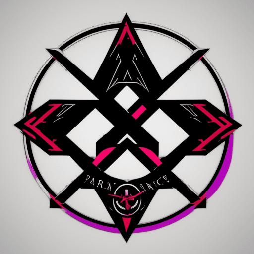 AI generated: Anarchy Equals Peace Logo Design