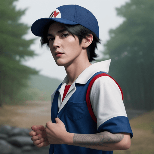 AI generated: ASH KETCHUM