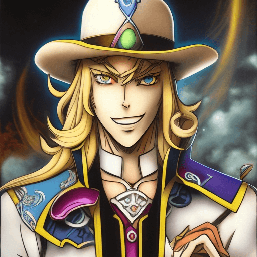 AI generated: gyro zeppeli 
