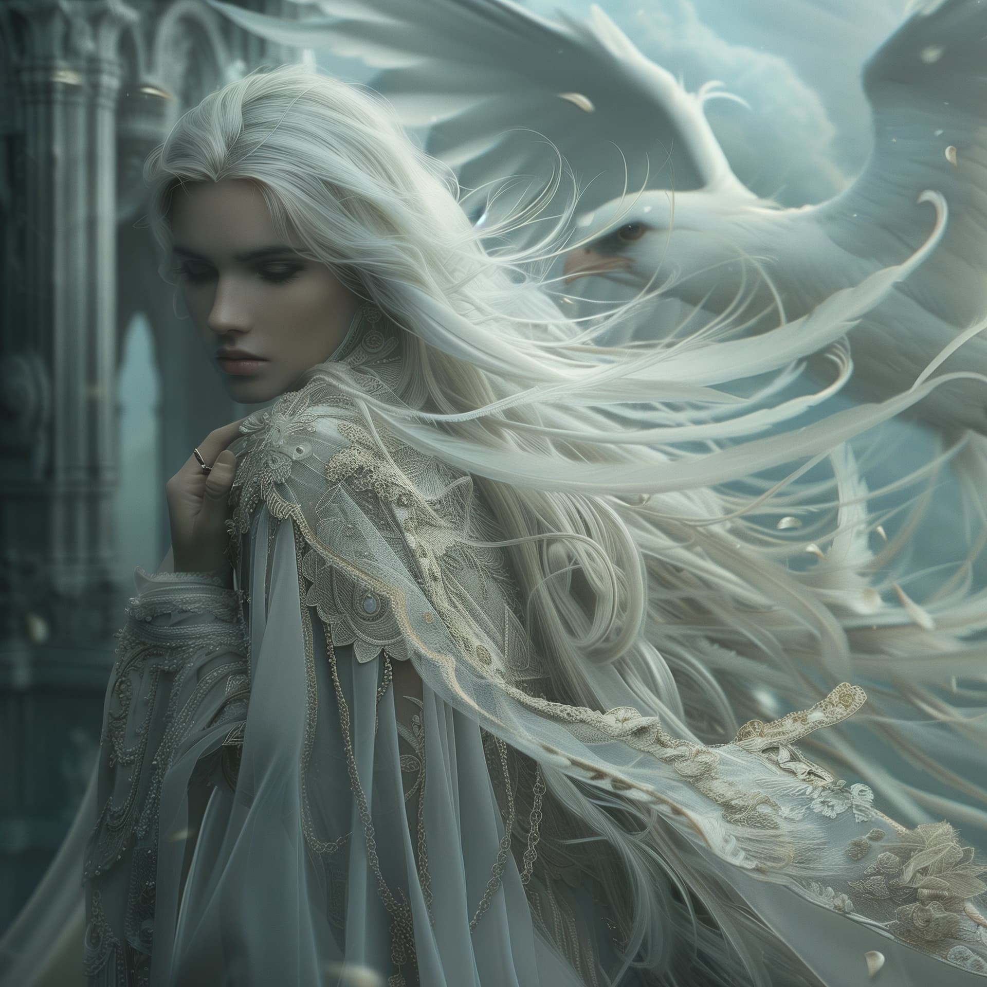 AI generated: the Mother of the Sephiroth --personalize nwnd4j3 --stylize 600