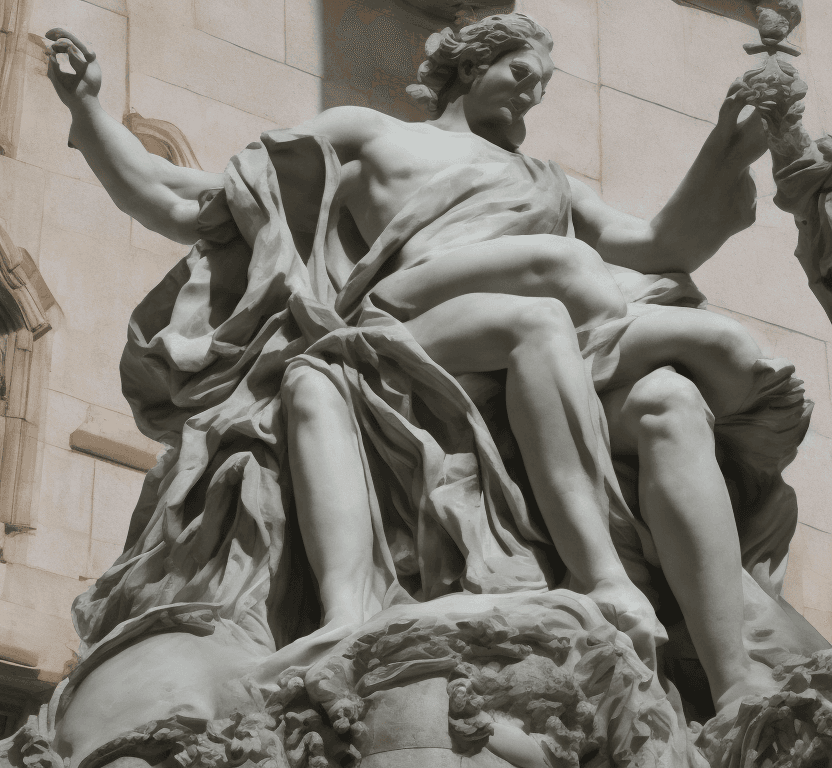 Openjourney prompt:   statue