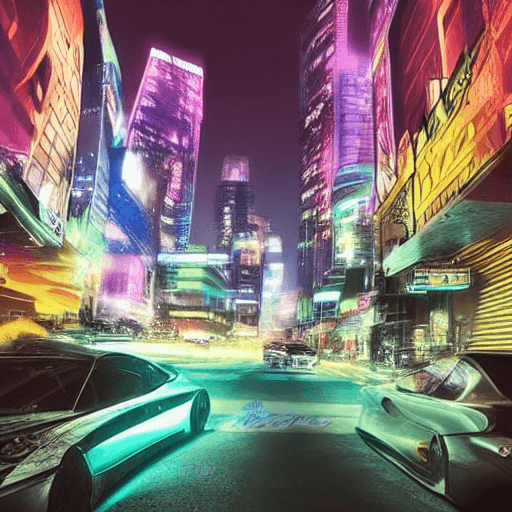 AI generated:  512x768  872085635  12.5  20  d8722b4a4d  dpm++_sde_karras  0.75  4A futuristic city skyline with f...