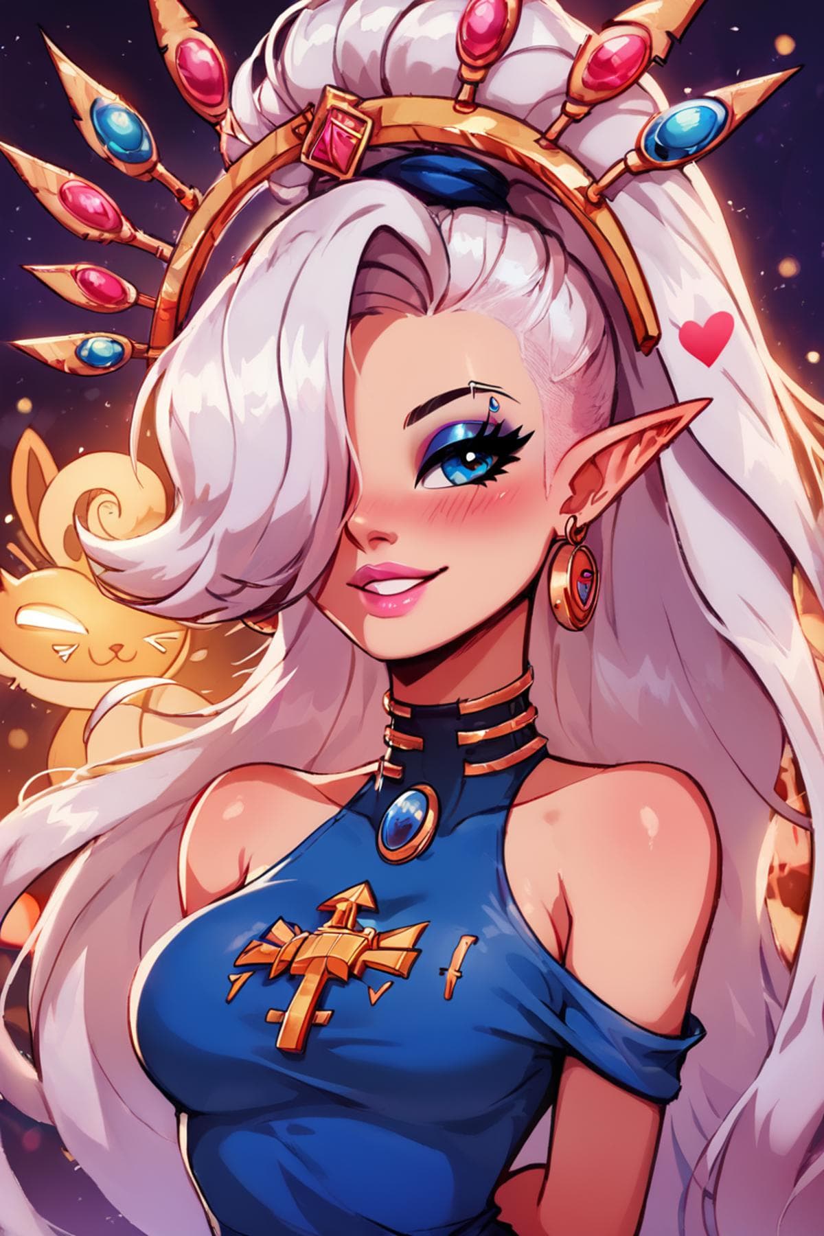 Yvraine: Emissary of Ynnead (Warhammer 40k) [Illustrious & Pony]