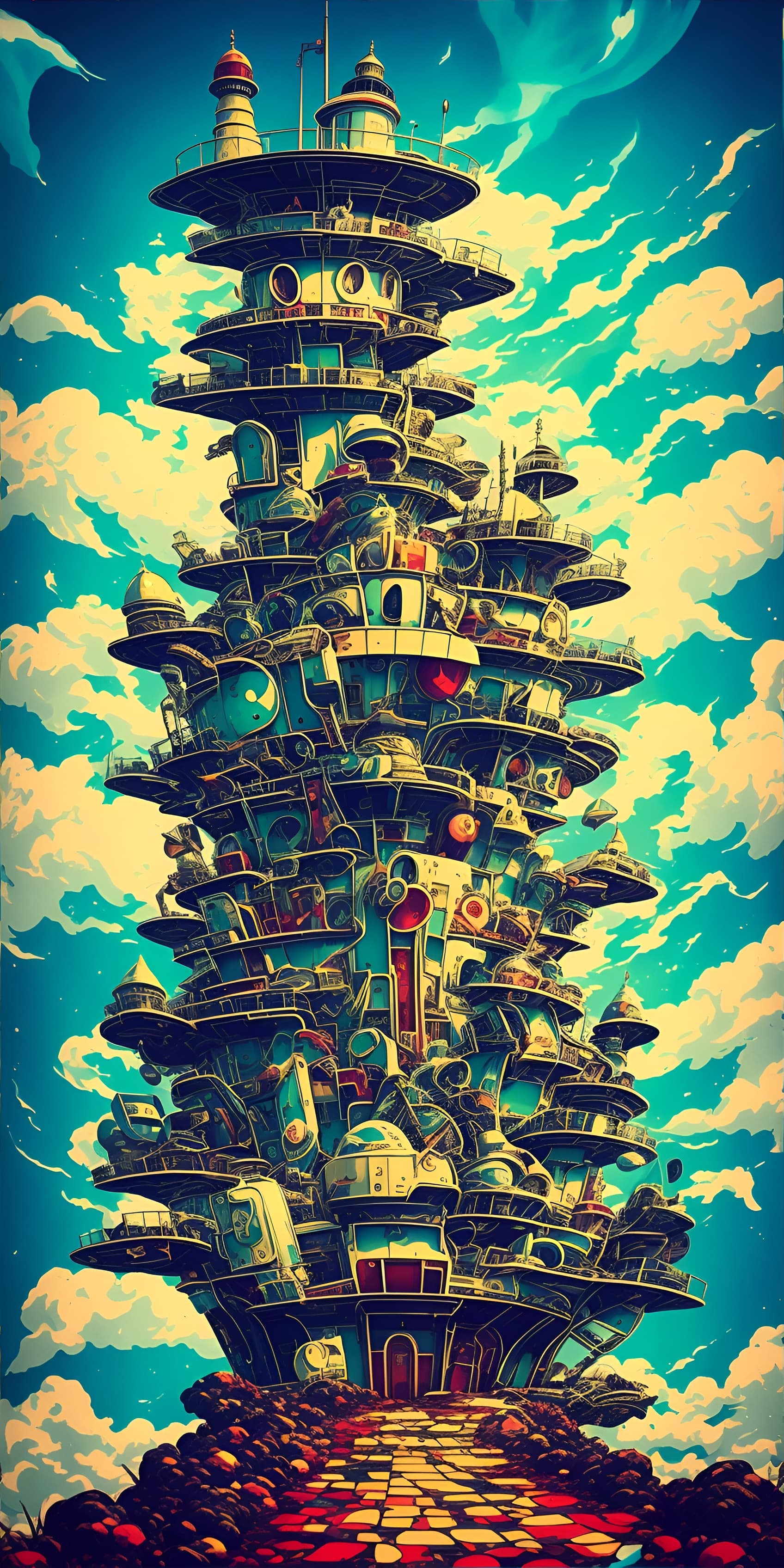 AI generated: (masterpiece), (anime style), ultra-wide shot, award winning, centered, Instagram able, (cake) (of a...