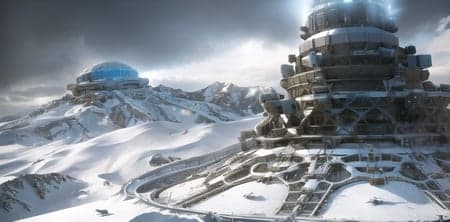 流浪地球 行星发动机 The Wandering Earth planet engine